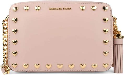 Michael Kors Medium Ginny Heart Studded Camera 